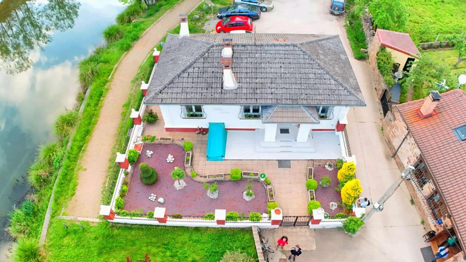 Salinas De Pisuerga Casa La Rieraヴィラ エクステリア 写真
